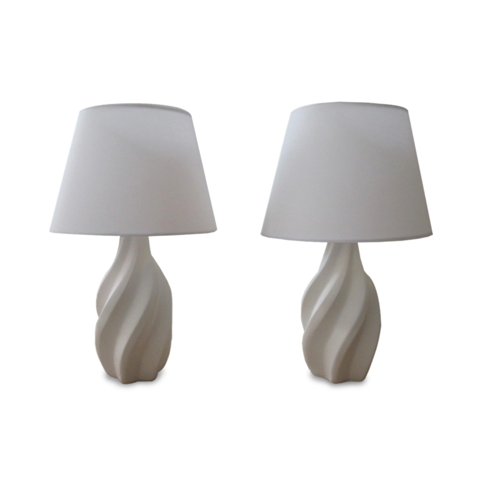 Set de 2 lámparas - Blanco