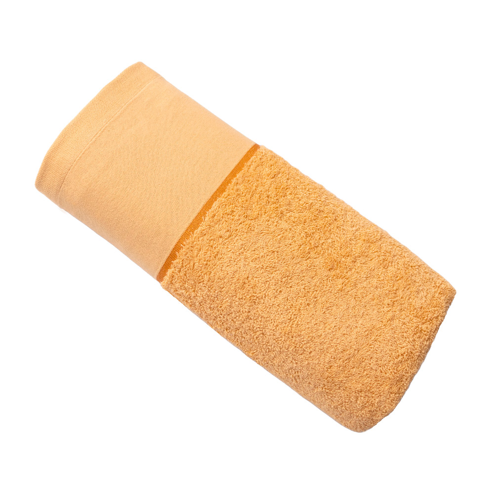 SET X 2 TOALLAS LINEN AMARILLO/BEIGE